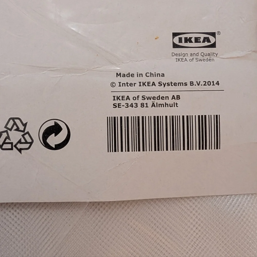 Ikea Sheer Curtains White Rod Pocket Net 98
